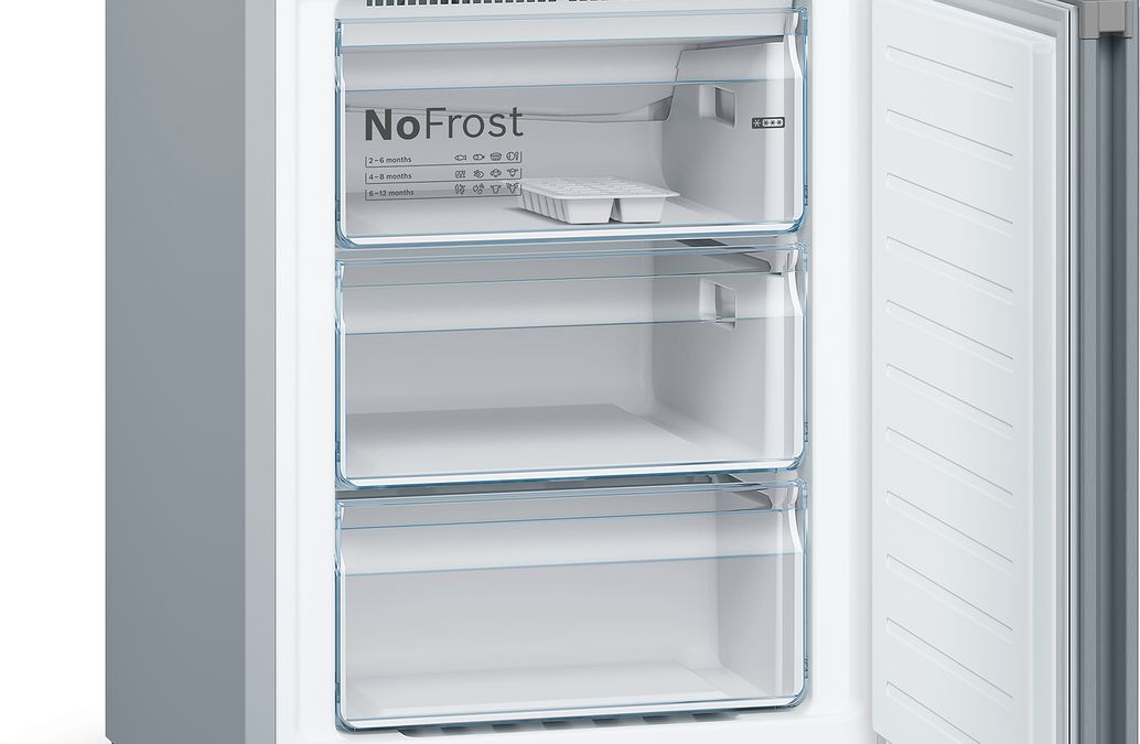 Series 4 Free-standing fridge-freezer with freezer at bottom 203 x 60 cm Inox-look KGN39VLEAG KGN39VLEAG-4