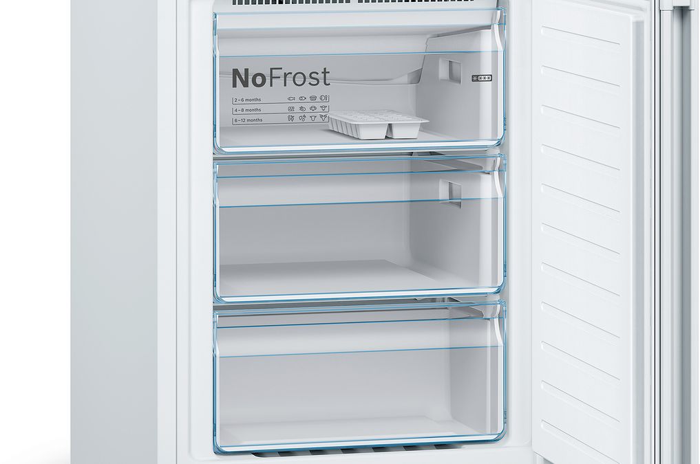 Series 4 Free-standing fridge-freezer with freezer at bottom 203 x 60 cm White KGN39VWEAG KGN39VWEAG-7
