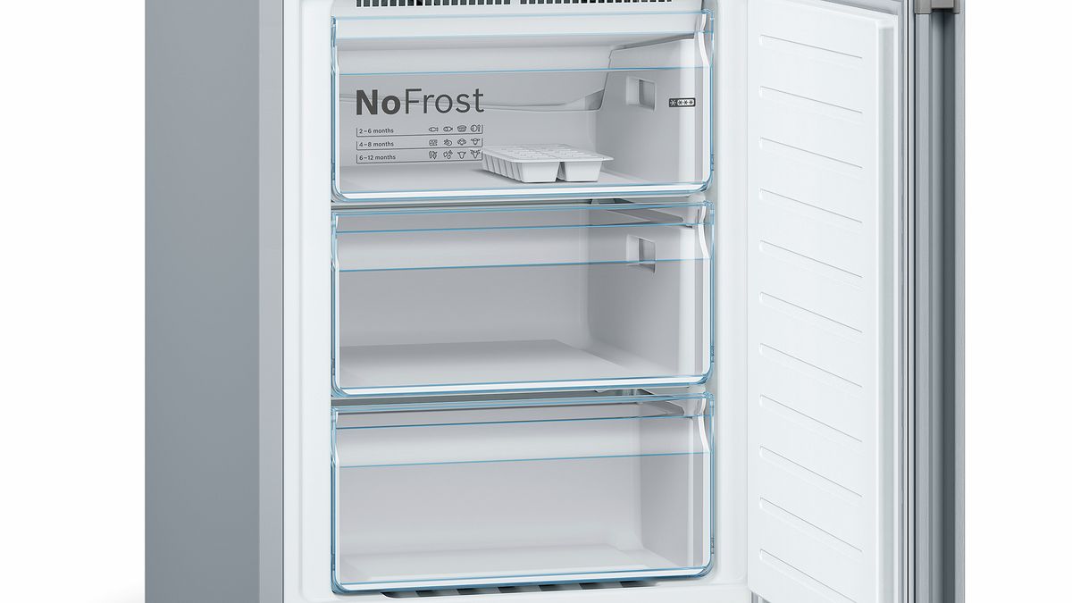 bosch serie 4 kgn36vleag 60 40 fridge freezer