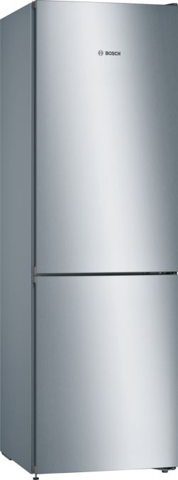 Serie 4 Samostojeći hladnjak sa zamrzivačem na dnu 186 x 60 cm Izgled nehrđajućeg čelika KGN36VLEC KGN36VLEC-1