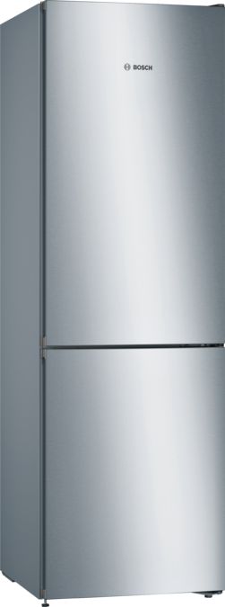 Séria 4 Voľne stojaca chladnička s mrazničkou dole 186 x 60 cm Nerez s povrchom AntiFingerPrint KGN36VIEB KGN36VIEB-1