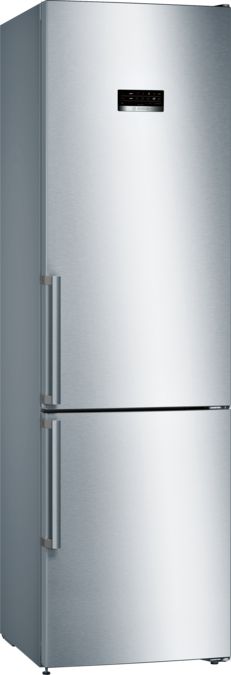 Serie 4 Freistehende Kühl-Gefrier-Kombination mit Gefrierbereich unten 203 x 60 cm Edelstahl (mit Antifingerprint) KGN39XIDQ KGN39XIDQ-1