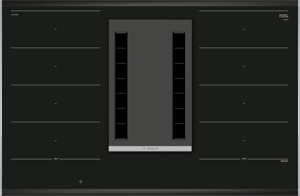 Serie | 8 Table de cuisson à induction avec hotte intégrée 80 cm PXX875D34E PXX875D34E-2