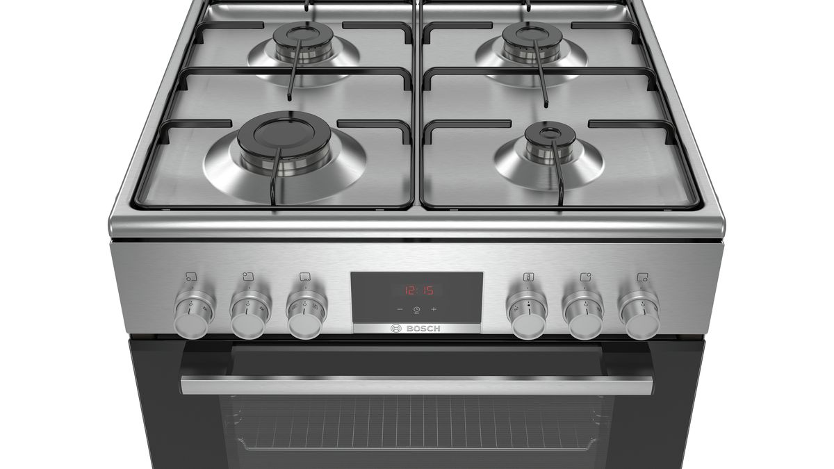 Seria 4 Mașină de gătit mixtă (gaz/electric) Inox HXN39AD50 HXN39AD50-2