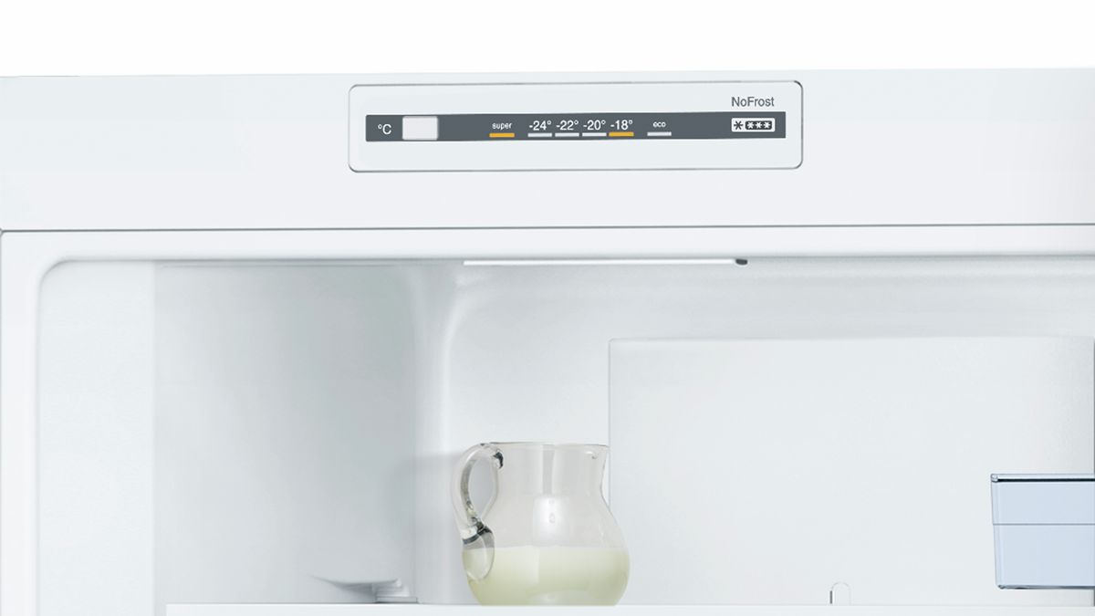 Serie | 2 free-standing fridge-freezer with freezer at bottom 176 x 60 cm White KGN33NW21U KGN33NW21U-3