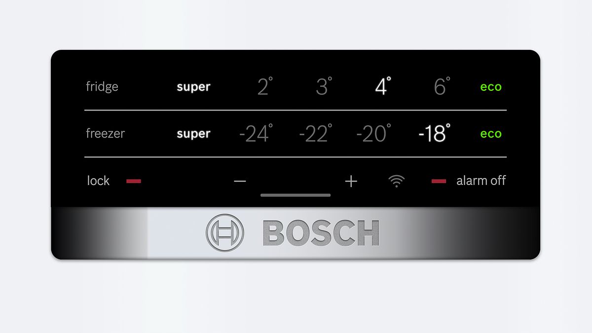 Bosch KGN36XW30. Frigorífico Combi NoFrost, A++ consumo 25% menos 