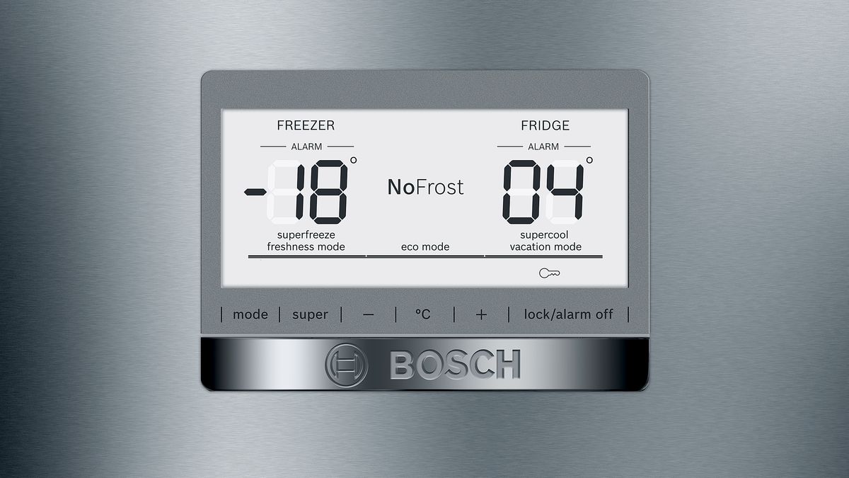 Serie | 6 free-standing fridge-freezer with freezer at bottom 186 x 75 cm Stainless steel (with anti-fingerprint) KGN76AI30U KGN76AI30U-4