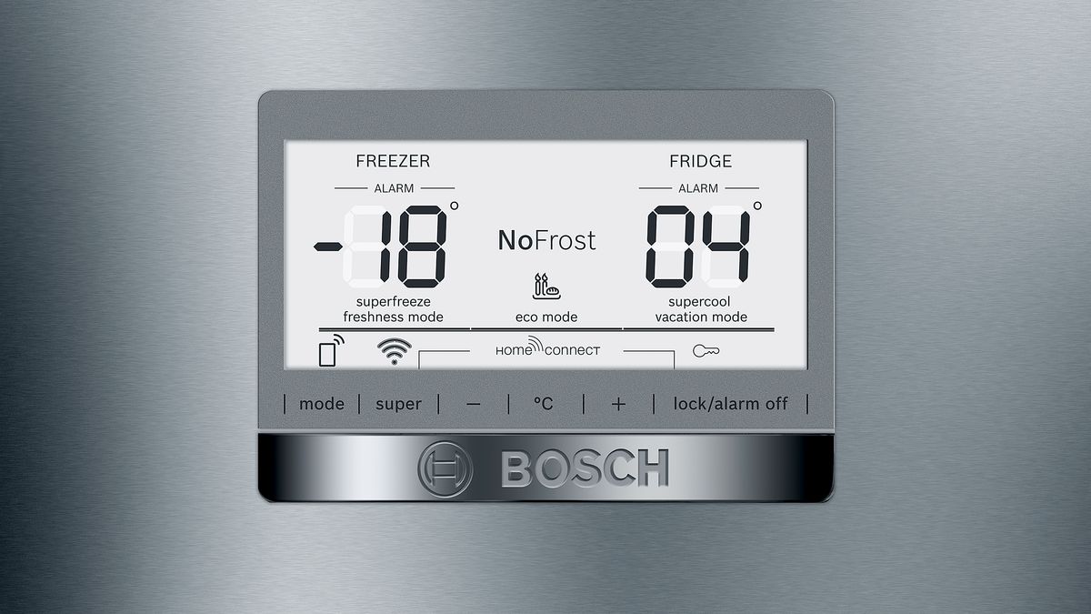 Series 6 free-standing fridge-freezer with freezer at bottom 186 x 86 cm Stainless steel (with anti-fingerprint) KGN86AI31L KGN86AI31L-3