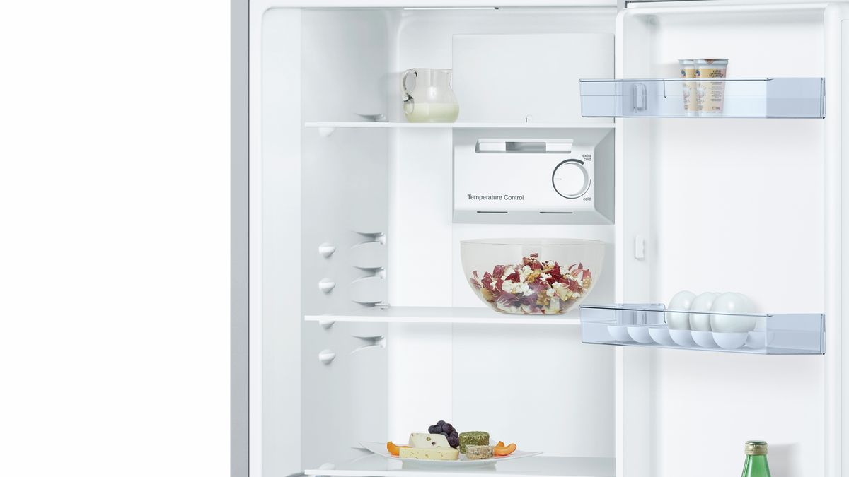 Serie | 2 Free-standing fridge-freezer with freezer at bottom 176 x 60 cm Inox-look KGN33NL20G KGN33NL20G-4