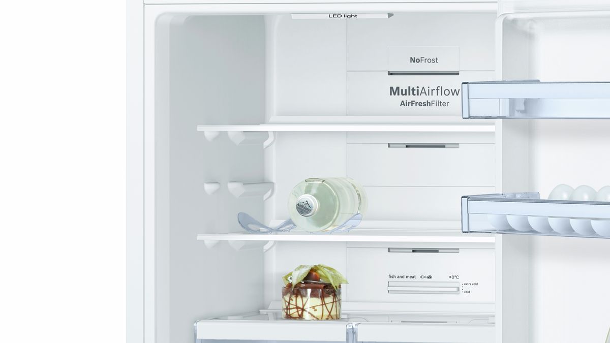 Series 4 Free-standing fridge-freezer with freezer at bottom 186 x 60 cm White KGN34VW35G KGN34VW35G-4