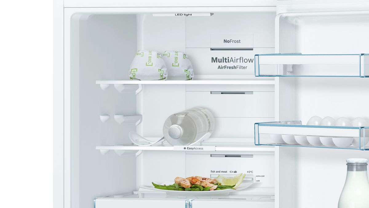 Serie | 4 Free-standing fridge-freezer with freezer at bottom 186 x 60 cm White KGN34XW35G KGN34XW35G-4