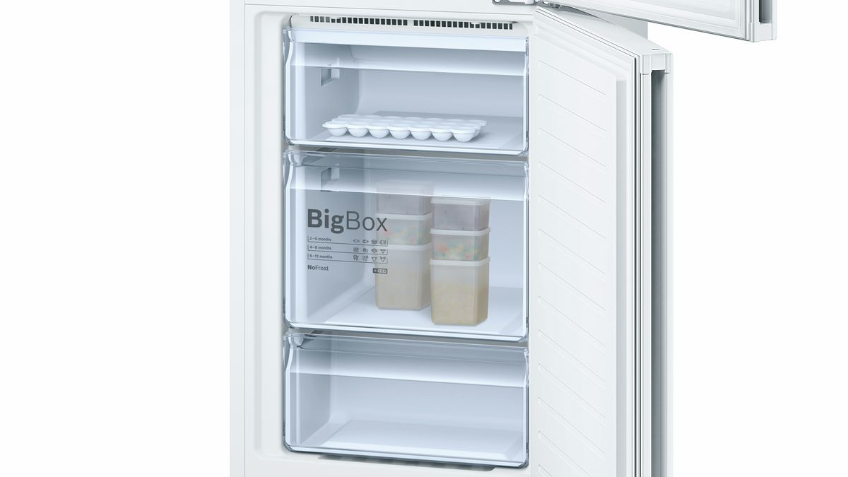 Series 4 Free-standing fridge-freezer with freezer at bottom 186 x 60 cm White KGN34VW35G KGN34VW35G-5