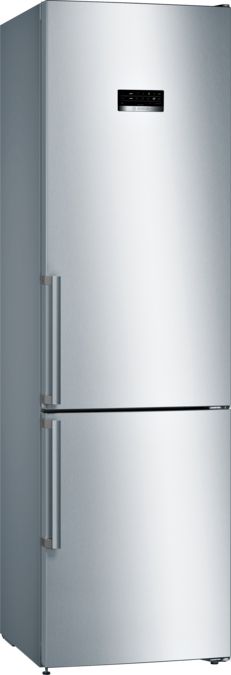 Serie | 4 Voľne stojaca chladnička s mrazničkou dole 203 x 60 cm Nerez s povrchom AntiFingerPrint KGN39XI46 KGN39XI46-1