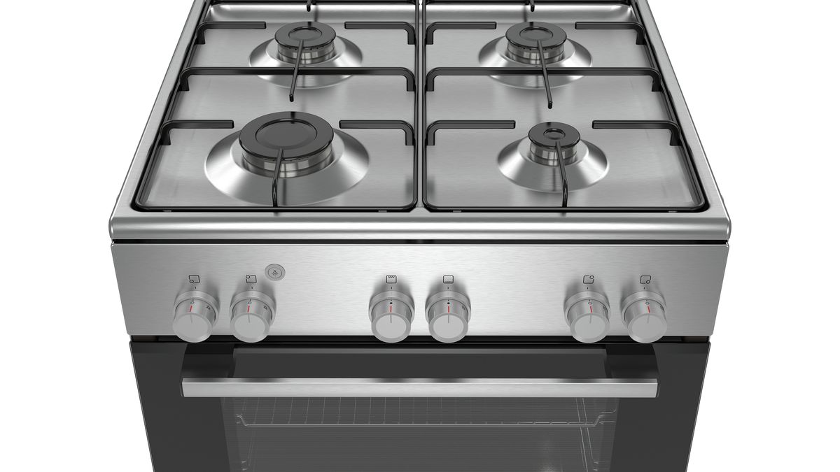 Serie | 2 Mașină de gătit cu plită gaz, independentă Inox HGA030D50 HGA030D50-2