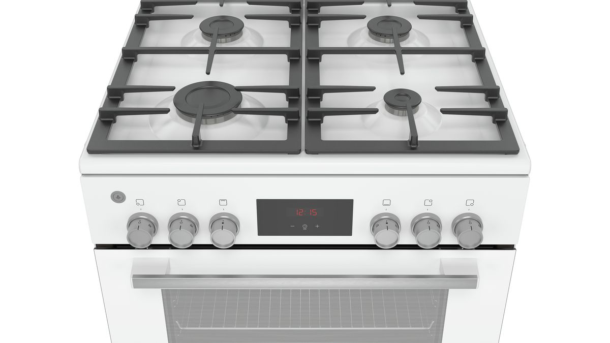 HGB330E20Q Freestanding gas cooker Bosch XN