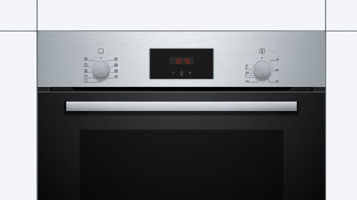 Series 2 Built-in oven 60 x 60 cm Stainless steel HBF134BS0K HBF134BS0K-2