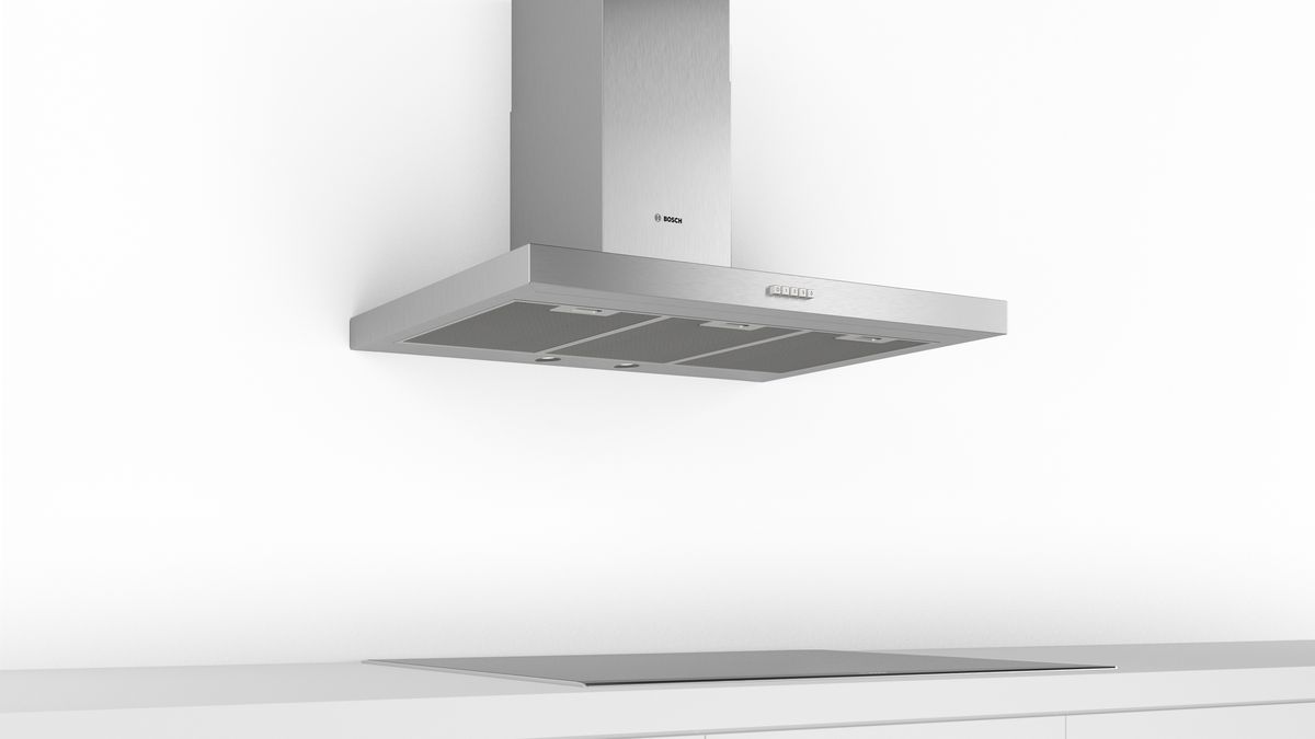 Series 2 Wall-mounted canopy rangehood 90 cm Stainless steel DWB95BC50A DWB95BC50A-4