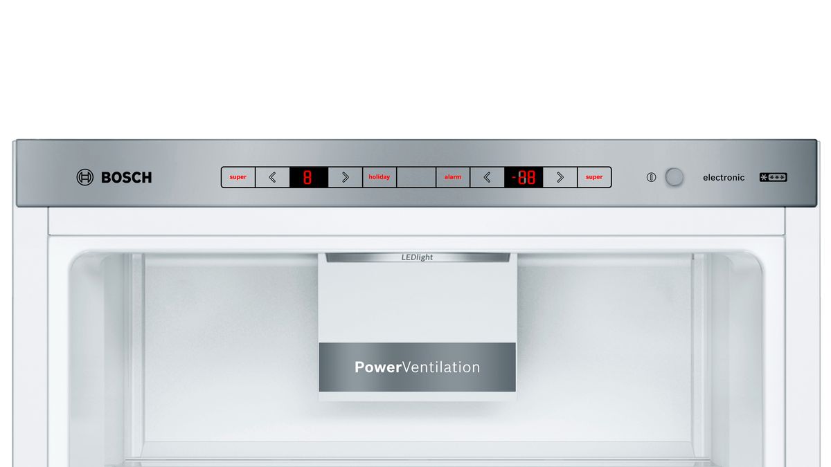 Serie | 4 Free-standing fridge-freezer with freezer at bottom 201 x 70 cm White KGE49VW4AG KGE49VW4AG-3