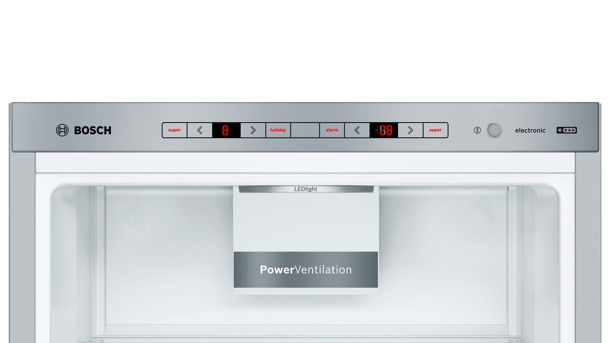 Series 6 Free-standing fridge-freezer with freezer at bottom 201 x 70 cm Brushed steel anti-fingerprint KGE49AICAG KGE49AICAG-3