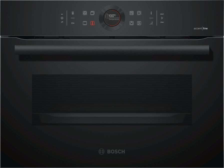 Serie 8 Compacte oven 60 x 45 cm Carbon black CBG855NC0 CBG855NC0-1