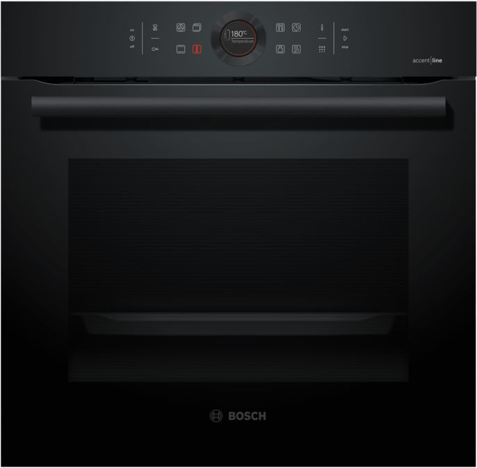 Series 8 Built-in oven 60 x 60 cm Carbon black HBG8755C0 HBG8755C0-1
