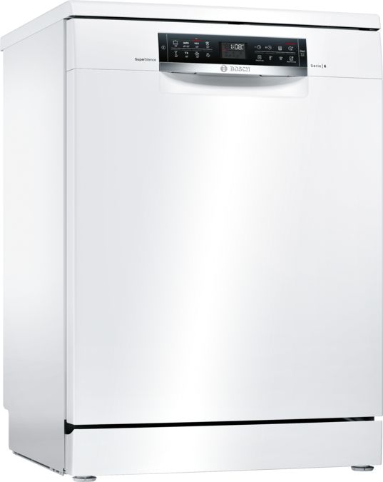 Bosch Free-Standing Dishwasher 60 cm White SMS68TW20M