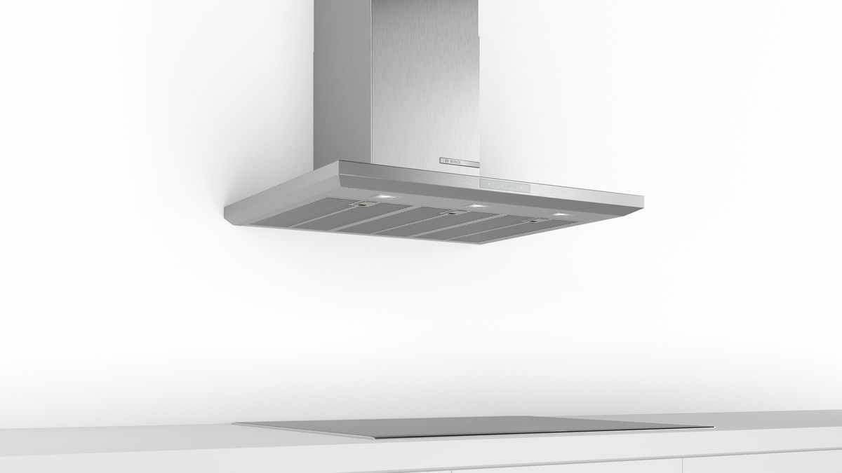 Series 6 Wall-mounted canopy rangehood 90 cm Stainless steel DWB97LM50A DWB97LM50A-4