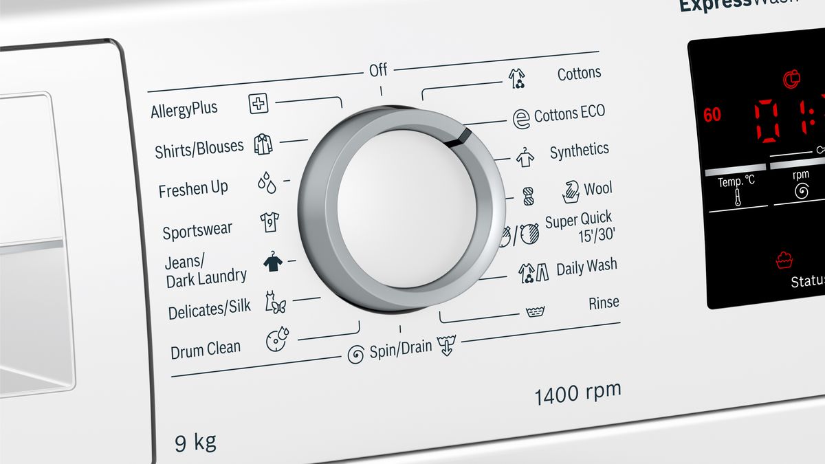 Series 6 Washing machine, front loader 9 kg 1400 rpm WAT28482SG WAT28482SG-6
