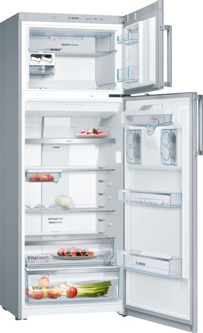 Serie | 6 free-standing fridge-freezer with freezer at top 186 x 70 cm Stainless steel (with anti-fingerprint) KDD46XI30I KDD46XI30I-6