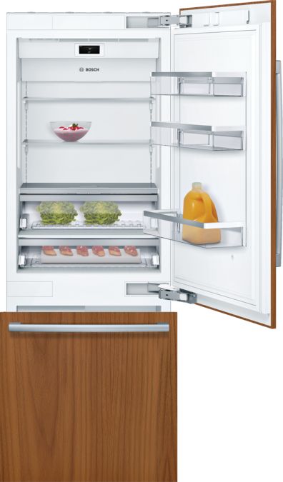 Benchmark® Built-in Bottom Freezer Refrigerator 30'' Flat Hinge B30IB900SP B30IB900SP-1