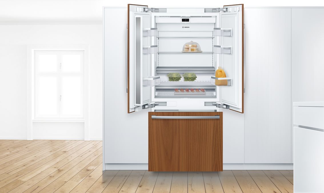 Benchmark® Built-in Bottom Freezer Refrigerator 36'' flat hinge B36IT900NP B36IT900NP-2