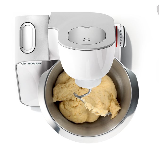 Serie 4 Compacte keukenrobot MUM 5 1000 W Wit, zilver MUM5824C MUM5824C-5