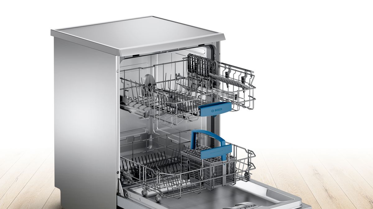 Serie | 6 free-standing dishwasher 60 cm Stainless steel, lacquered SMS53L08ME SMS53L08ME-2