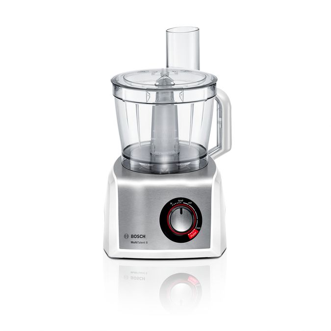 Food processor MultiTalent 8 1250 W White, Brushed stainless steel MC812S844 MC812S844-2