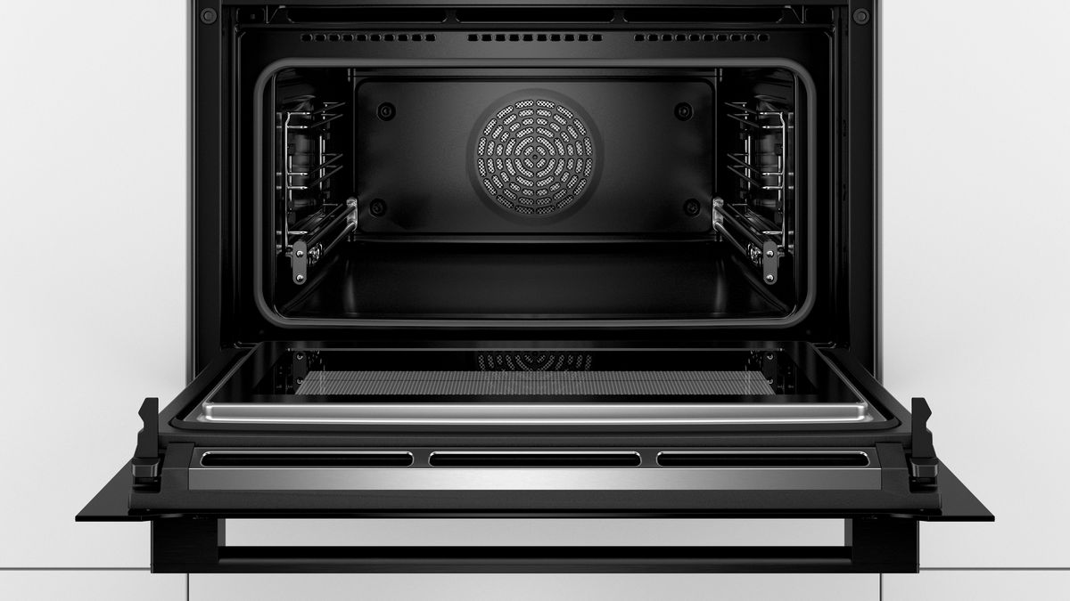 Serie 8 Compacte oven met magnetron 60 x 45 cm Carbon black CMG8760C1 CMG8760C1-3