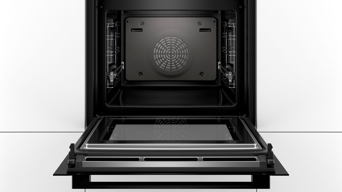 Serie 8 Oven met magnetron 60 x 60 cm Carbon black HMG836NC6 HMG836NC6-3