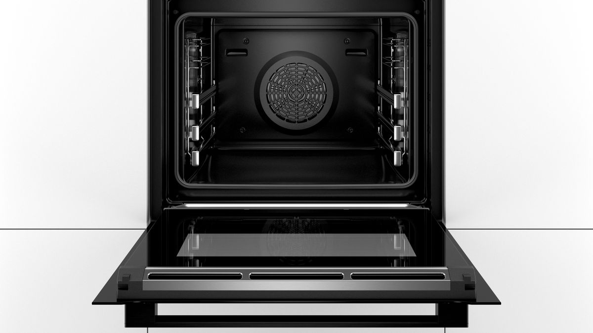 Series 8 Built-in oven with added steam function 60 x 60 cm Carbon black HRG8769C7 HRG8769C7-3