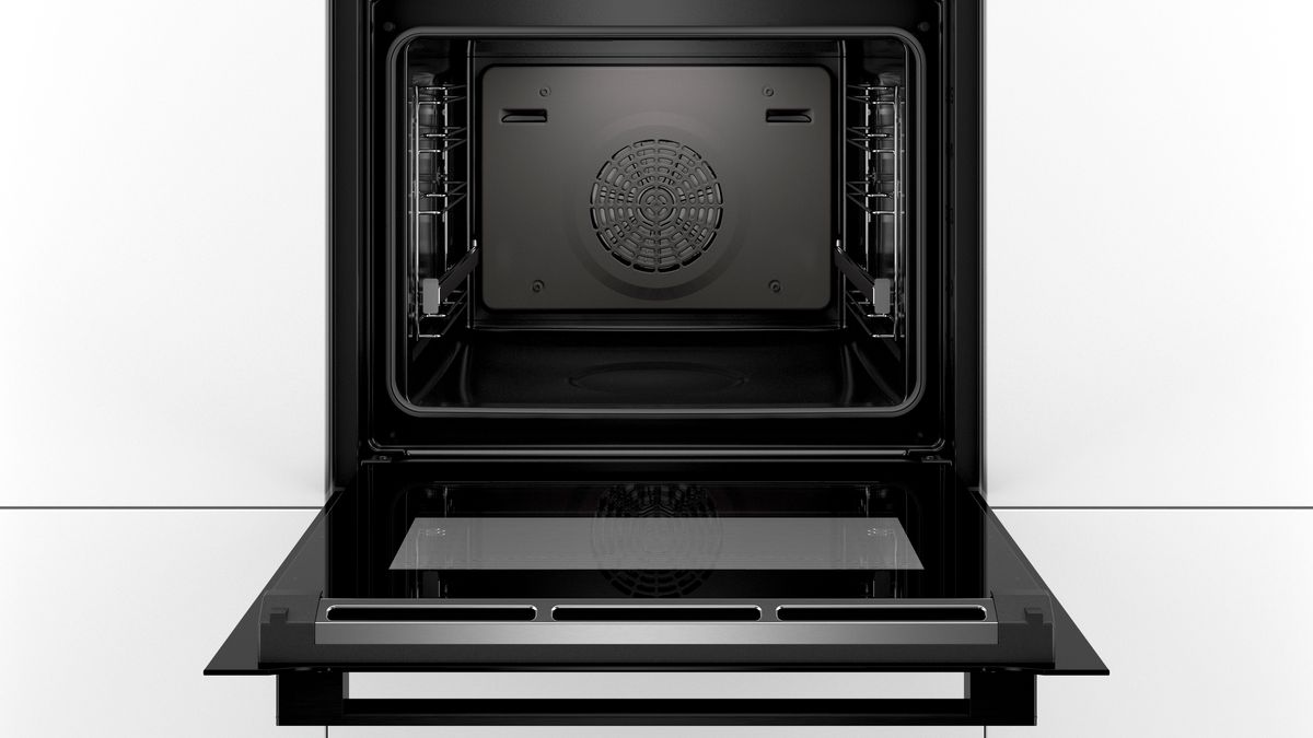 Serie 8 Oven met volwaardige stoom 60 x 60 cm Carbon black HSG836NC1 HSG836NC1-3