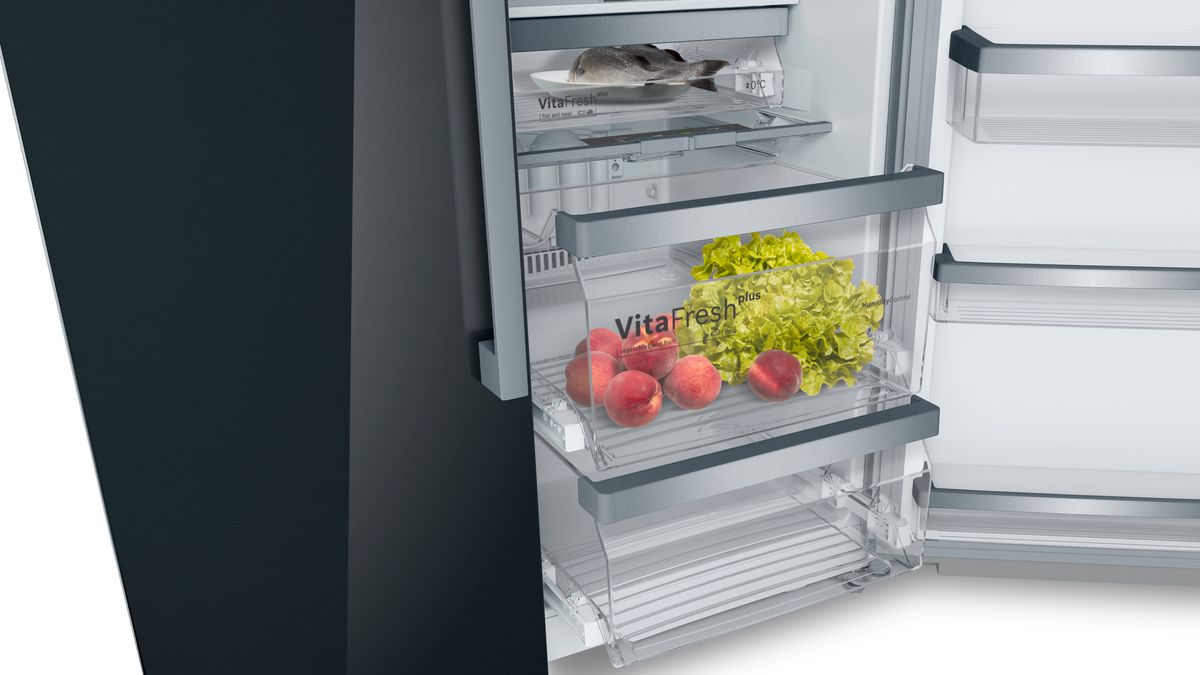 Series 8 Side-by-side fridge-freezer 177.8 x 91.2 cm Black KAD92HBFP KAD92HBFP-5