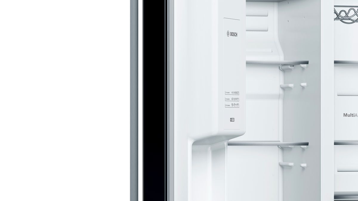 Series 8 Side-by-side fridge-freezer 177.8 x 91.2 cm Black KAD92HBFP KAD92HBFP-6