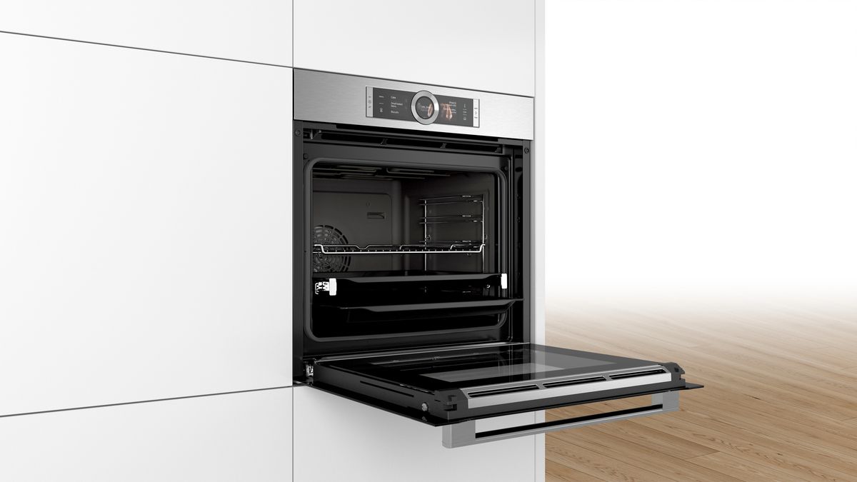 Series 8 Built-in oven with steam function 60 x 60 cm Stainless steel HSG656RS1 HSG656RS1-5