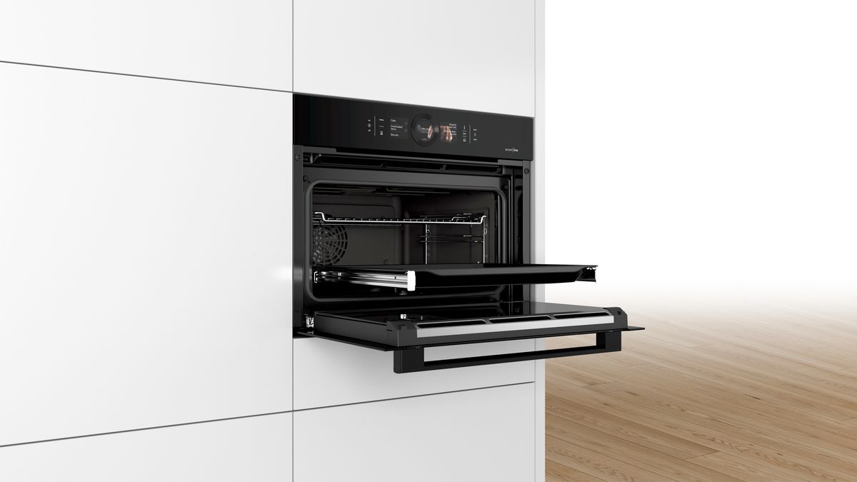 Serie 8 Compacte oven met volwaardige stoom 60 x 45 cm Carbon black CSG856NC1 CSG856NC1-4