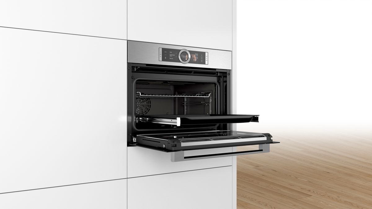 Series 8 Built-in compact oven with steam function 60 x 45 cm Stainless steel CSG656RS1 CSG656RS1-5