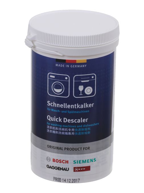 Descaler Quick descaler for washing machines and dishwashers Languages: cn, tw, (de, en) / EAST variant 00311886 00311886-1