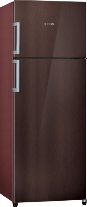 Serie | 4 free-standing fridge-freezer with freezer at top 175.4 x 65.2 cm Chocolate Plum KDN43VD40I KDN43VD40I-1