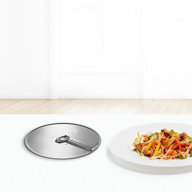 Disque râpeur & éminceur de légumes façon cuisine asiatique pour Kitchen Machine MUZ45AG1 00573025 00573025-2