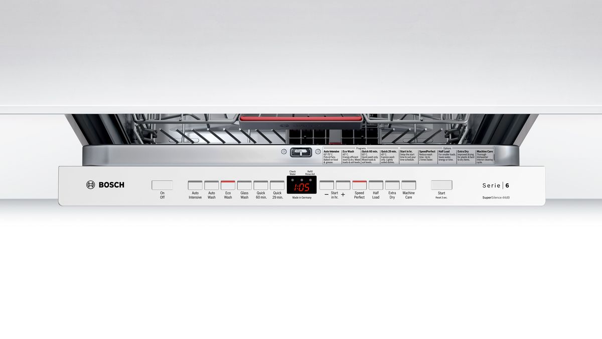 Serie | 6 built-under dishwasher 60 cm White SMP66MX02A SMP66MX02A-3