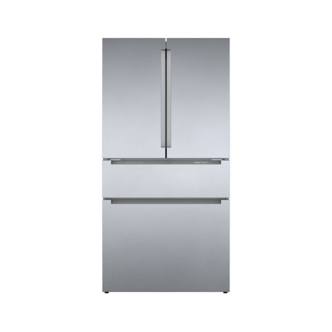 800 Series French Door Bottom Mount 36'' Easy clean stainless steel B36CL80ENS B36CL80ENS-2