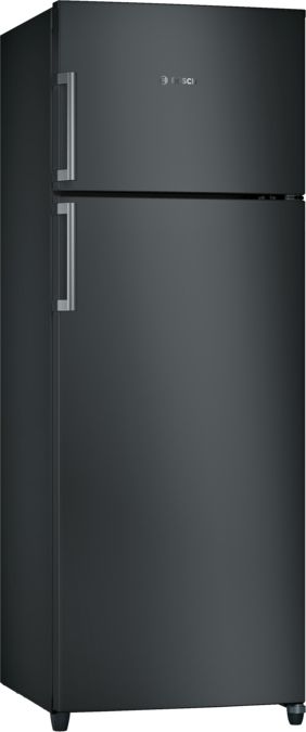Series 4 free-standing fridge-freezer with freezer at top 175.4 x 65.2 cm Black KDN43UB30I KDN43UB30I-1