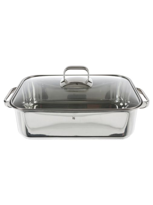Multi-oval roaster Stainless Steel roaster with glass lid 17000325 17000325-3